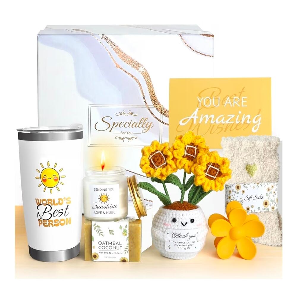 Sunshine Sunflower Mothers Day Mom Gift Set